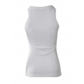 Women's Tank Top Eye Print Lashes Graphic O Neck Tunic Cami Top